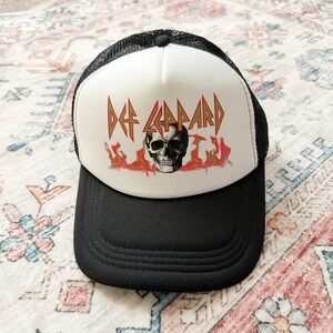 NEW Def Leppard Reason Trucker Hat